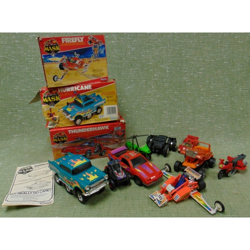 225 - Quantity of 1980s MASK model vehicles.