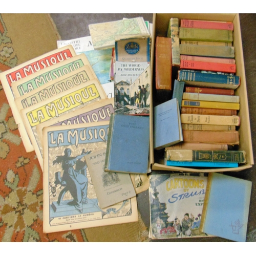 243 - Various books and ephemera.