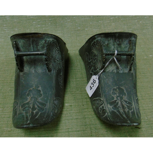 436 - Pair of Latin American style stirrups.