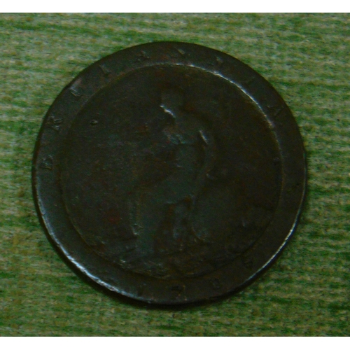 492 - 1797 cartwheel penny.