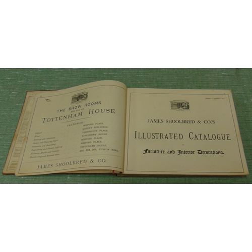 52 - One volume, James Shoolbred & Company  illustrated catalogue.