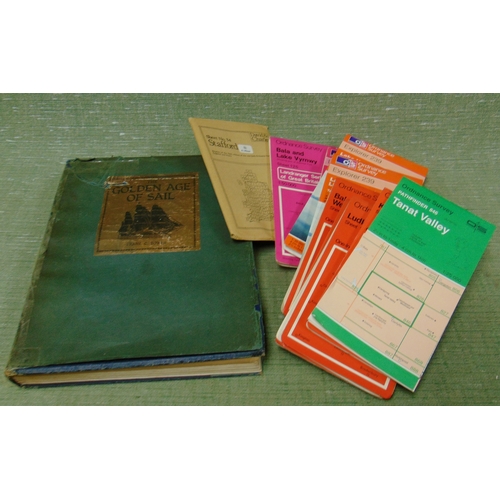 Small collection of OS maps.