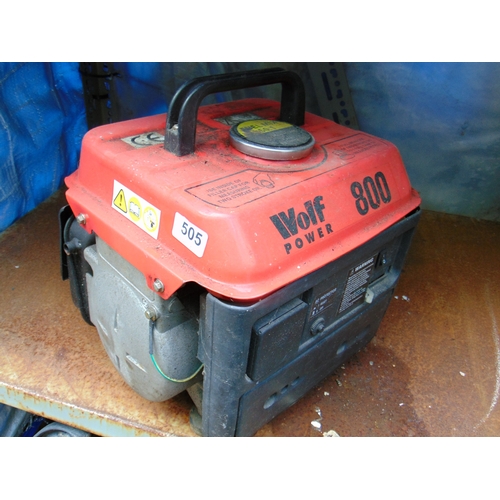 Wolf generator.