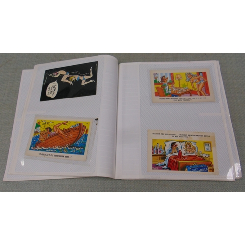 84 - Collection of humorous postcards.