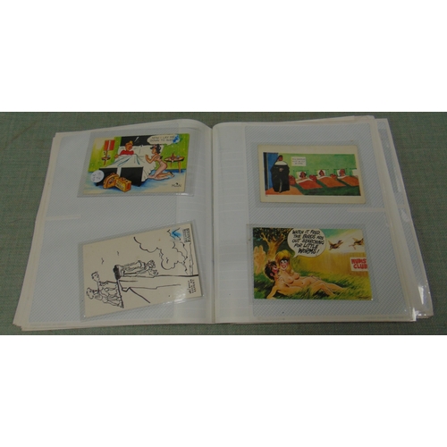 84 - Collection of humorous postcards.