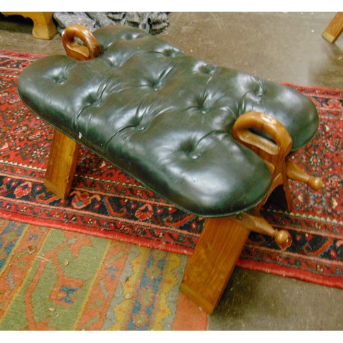 384 - Similar camel stool.