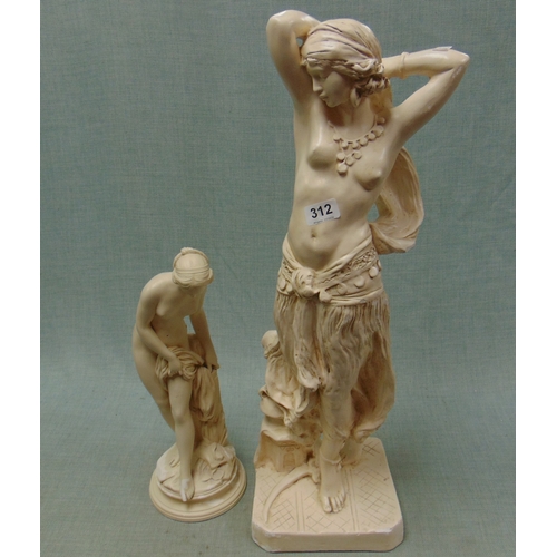 Reproduction classical lady figure, 27