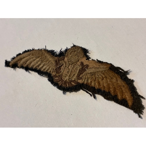 22 - WW1 British Royal Flying Corps RFC Pilots Wings Badge

Tunic removed example 10cm across