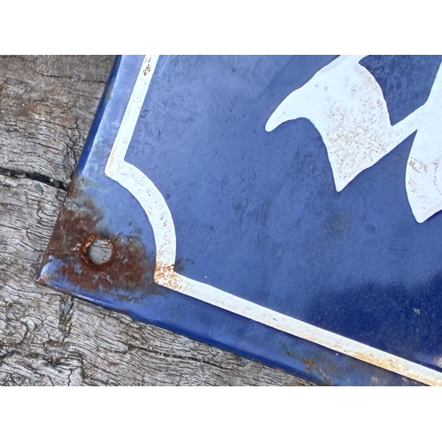 93 - WW2 GERMAN ADOLF HITLER STRASSE STREET SIGN

RARE FULL SIZE GERMAN STREET SIGN FOR ADOLF HITLER STRA... 