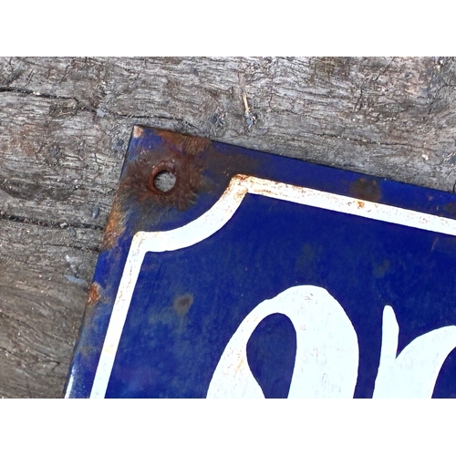 93 - WW2 GERMAN ADOLF HITLER STRASSE STREET SIGN

RARE FULL SIZE GERMAN STREET SIGN FOR ADOLF HITLER STRA... 