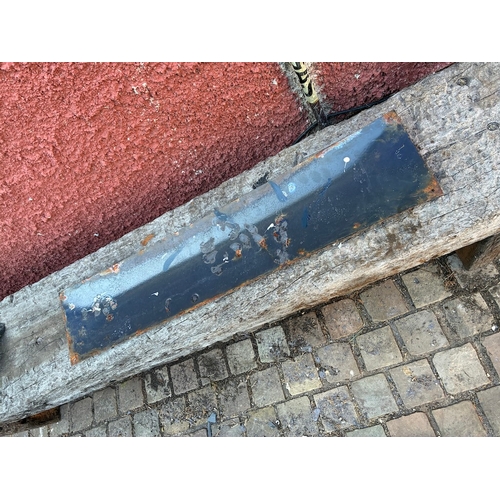 93 - WW2 GERMAN ADOLF HITLER STRASSE STREET SIGN

RARE FULL SIZE GERMAN STREET SIGN FOR ADOLF HITLER STRA... 