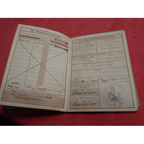 199 - WW2 German army Wehrpass

Emil Proksch. Dating from 1937. Lots of entries. All complete.