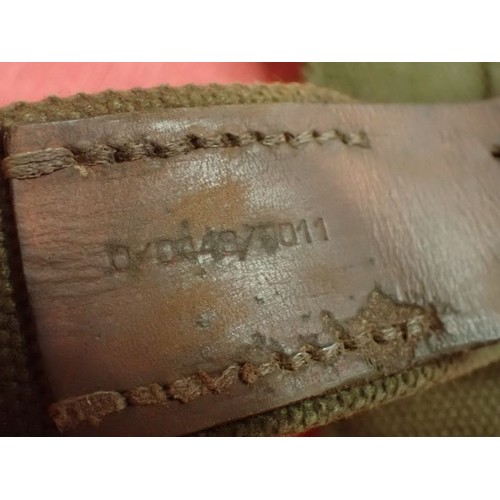 175 - WW2 German Army DAK belt & buckle

WW2 German Africa Corps Belt with 1938 Dated JFS Buckle and Tab.