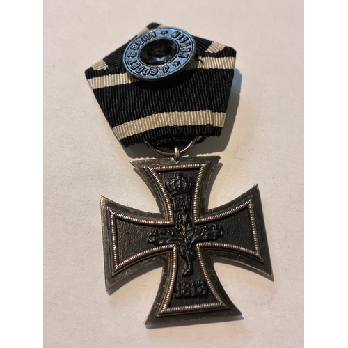 228 - Rare Prinzen Sized 1870 Iron Cross 2nd Class by Godet

Superb example of a Prinzen Iron Cross 2nd Cl... 
