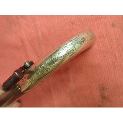 303 - Percussion Scottish nickel framed pistol

Percussion pistol in the classic Scottish form by Winfield... 