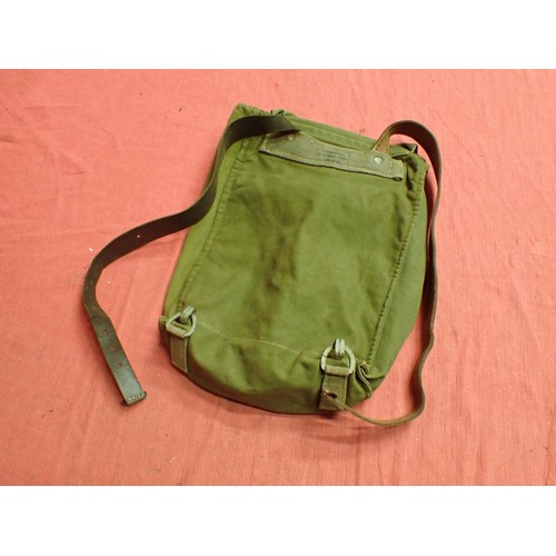WW2 German equipment backpack dated 1944 Small green backpack with ...