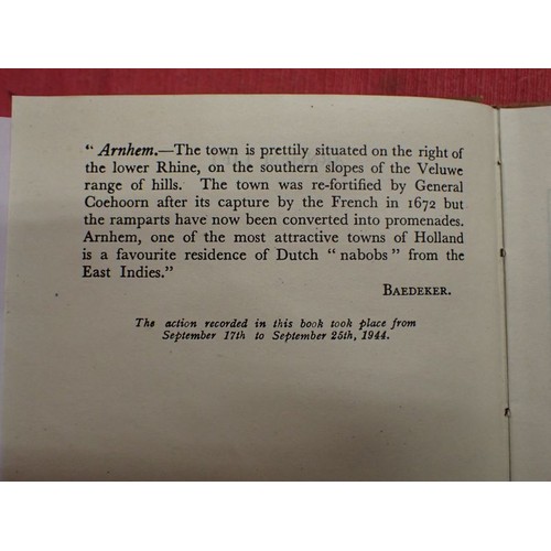 4 - Wartime British book, Arnhem Lift, diary of a Glider Pilot

Rare book from 1945. Hardback, 190 mm ta... 