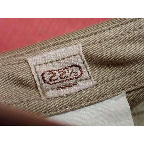 27 - U.S. WW2 women's garrison cap

Good clean condition with size, and maker labels inside.