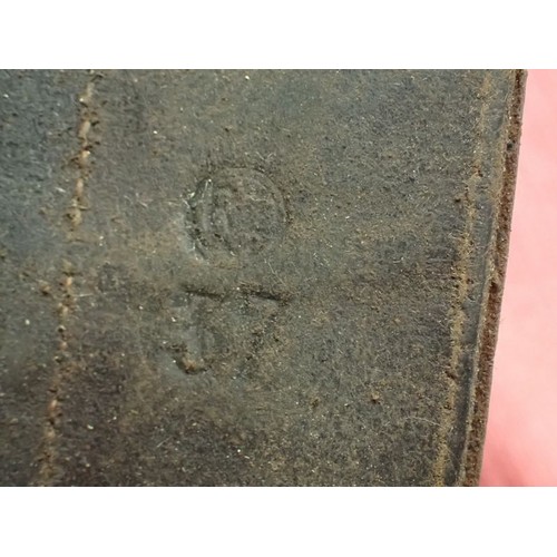 34 - 3rd Reich brown leather SA gaiters dated 1937

Rare pair of dark brown leather gaiters. Each with RZ... 