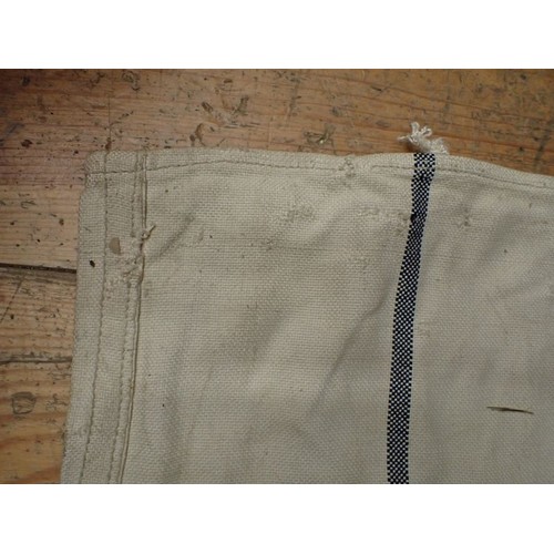 35 - WW2 German army grain sack dated 1940

SACK 43 BY 29 INCHES. SHOWS SERVICE WEAR, BUT GENERALLY GOOD