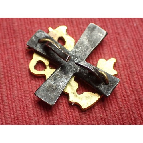 37 - WW2 German Flemish lion on swastika badge

VERY RARE WW2 BELGIAN COLLABORATORS BADGE. THE SILVER CRO... 