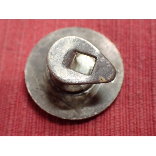 41 - WW2 German NSDAP badge

Buttonhole fixing to the back. With blue district band. All the enamel compl... 