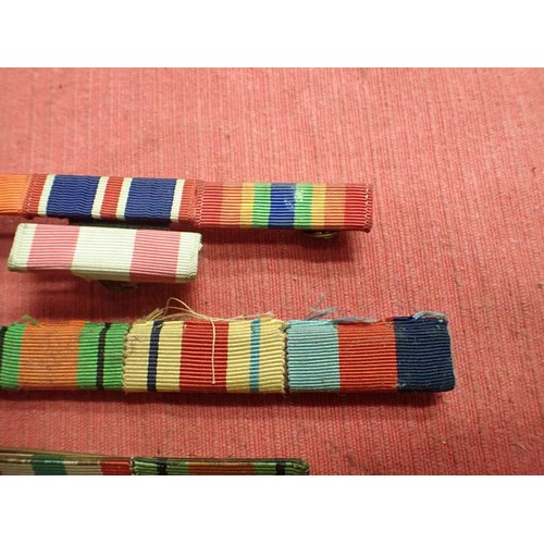 52 - WW2 British medal ribbon bars

Three ribbon bars with full size ribbons. With a 39-45 war medal