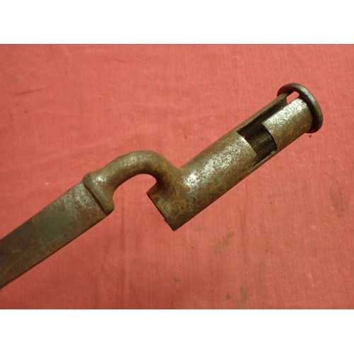 56 - Brown bess flintlock musket socket bayonet

Socket bayonet for the Napoleonic musket. Light rust ove... 