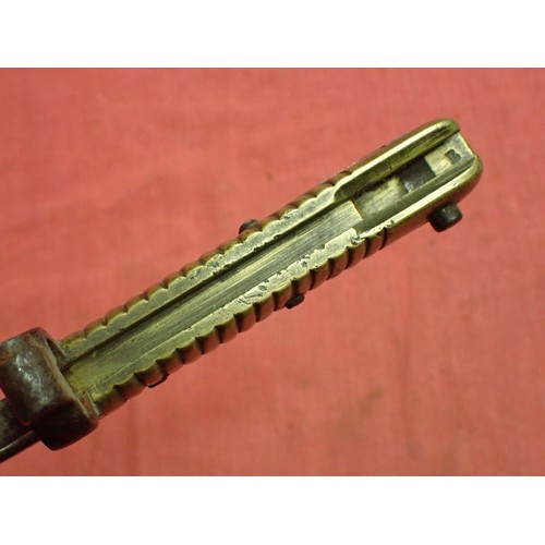 57 - Egyptian Remington Rolling block rifle bayonet

German made bayonet based on the French 1866 Chaspot... 