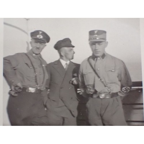 62 - WW2 German, two S.A. photographs

Album removed image, 84 mm tall.  The other, possibly from a Soldb... 
