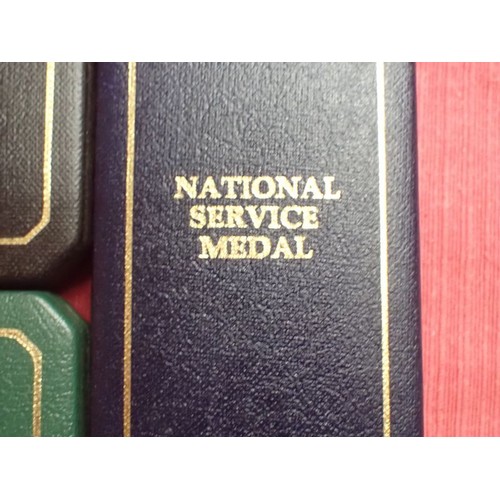 63 - Three postwar British medal cases

All three in excellent condition.