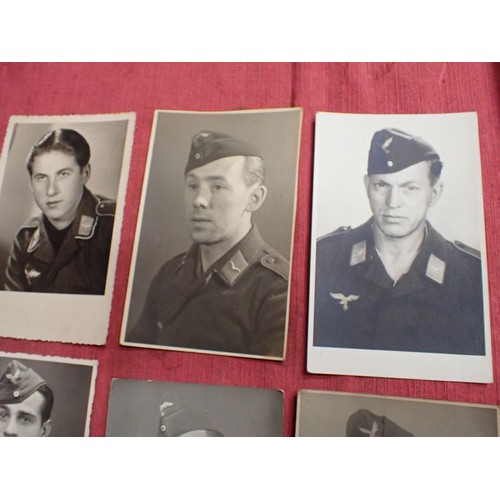 1 - Six WW2 Luftwaffe enlisted men photographs

Postcard-size images