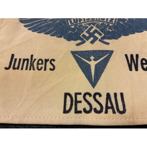 11 - WW2 German Junkers Factory Luftschutz Armband

WW2 German Air Raid Protection armband 
Measures 20 x... 