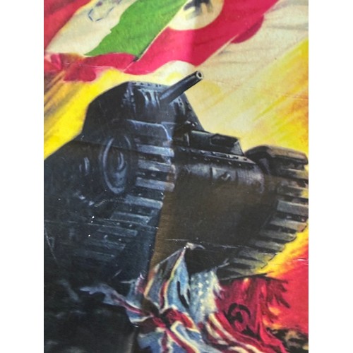 12 - WW2 German Army Propaganda Poster 

Measures 43 x 32 cm , has been folded