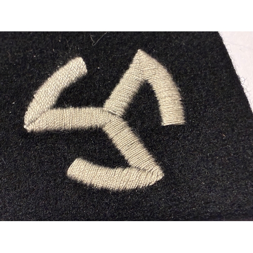23 - WW2 German Waffen SS Nordwest Volunteers  Collar Tab

Late war example typical of the GI bringback h... 
