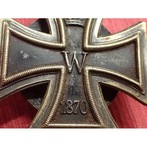 26 - Imperial German screw-back 1870 edition 1st class Iron Cross

Rare Franco-Prussian War period cross.... 