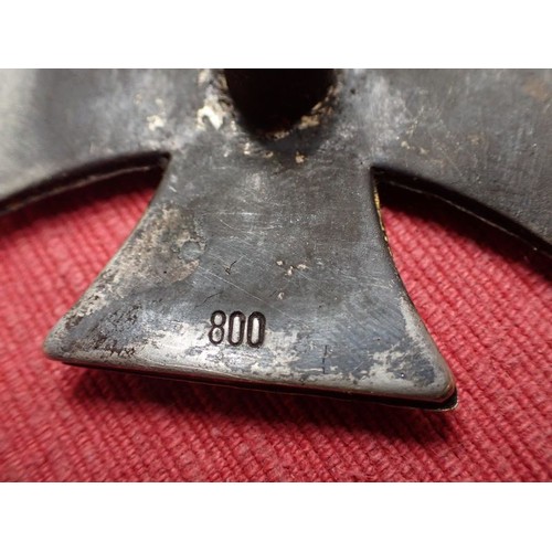 26 - Imperial German screw-back 1870 edition 1st class Iron Cross

Rare Franco-Prussian War period cross.... 