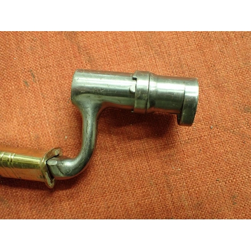 32 - REPLICA SPRINGFIELD / ENFIELD TYPE SOCKET BAYONET

WELL MADE ACCURATE COPY FOR RE-ENACTMENT. BRASS M... 