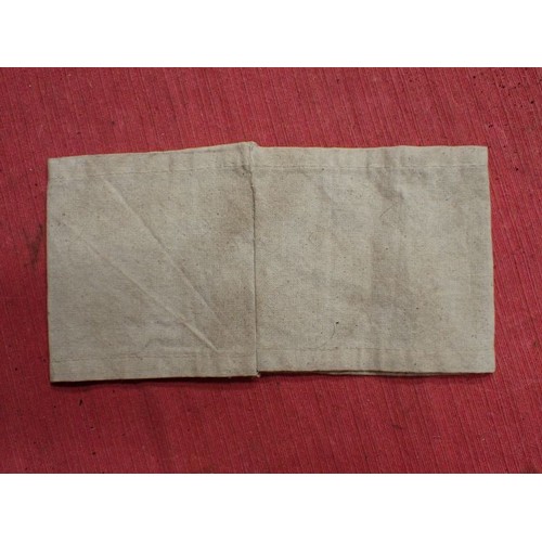 49 - WW2 German D.R.K. Red Cross armband

With a woven centre. The white is slightly discoloured; otherwi... 