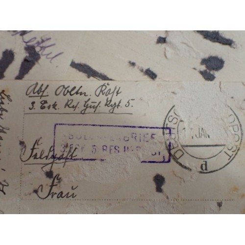 55 - Five WW1 German photographs, inc Crown Prince Wilhelm

Removed from the same album. Postcard size im... 