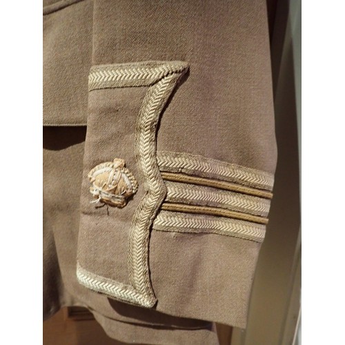 WW1 British Army Cuff Rank Tunic - Major J B Cameron DSO Royal ...