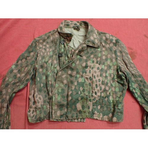WW2 Waffen-SS dot camouflage Panzer wrapper Very rare late-war SS ...