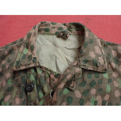WW2 Waffen-SS dot camouflage Panzer wrapper Very rare late-war SS ...