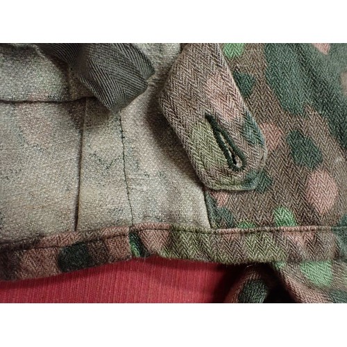 WW2 Waffen-SS dot camouflage Panzer wrapper Very rare late-war SS ...