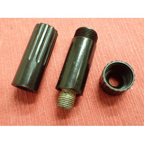 1 - WW2 S-mine detonator, S.O.E. trip wire.

Wire on a dark brown Bakelite reel, 40 mm across.  Bakelite... 
