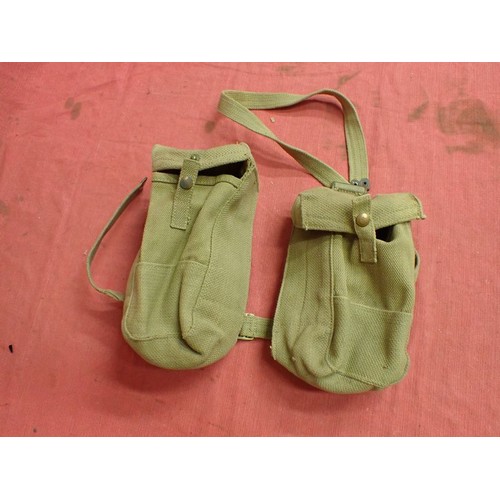 6 - WW2 British ammunition supply pouches

Matched pair dated 1941. Excellent condition.