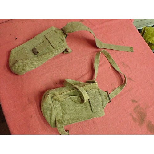 6 - WW2 British ammunition supply pouches

Matched pair dated 1941. Excellent condition.