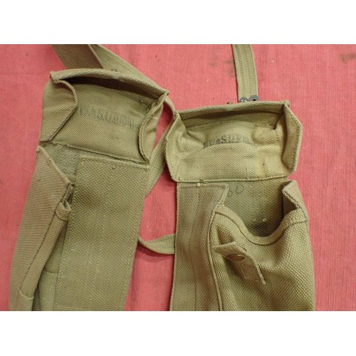6 - WW2 British ammunition supply pouches

Matched pair dated 1941. Excellent condition.
