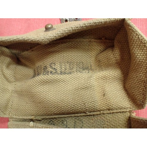 6 - WW2 British ammunition supply pouches

Matched pair dated 1941. Excellent condition.