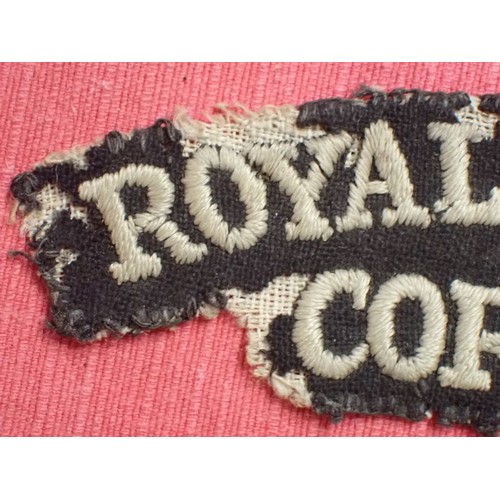 16 - WW1 British RFC, Royal Flying Corps title

An atmospheric-looking title with moth damage, as shown. ... 
